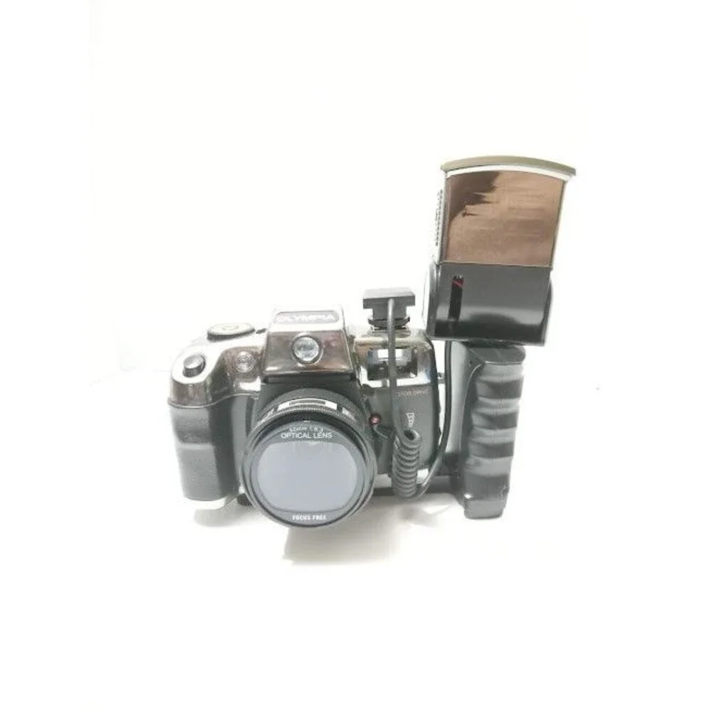 Olympia Advanced Camera EL1124 35mm Retractable Flash Untested Parts